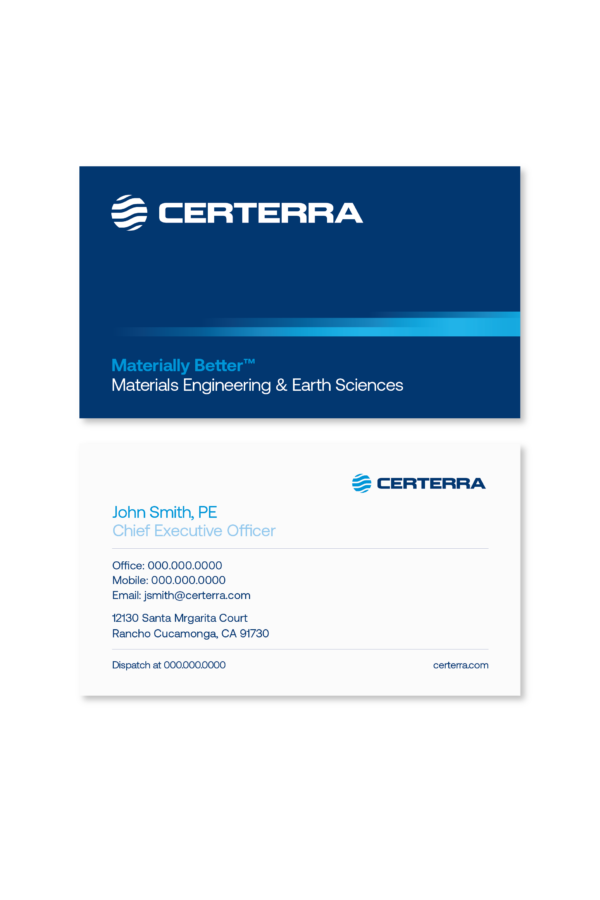 Business Cards with Address