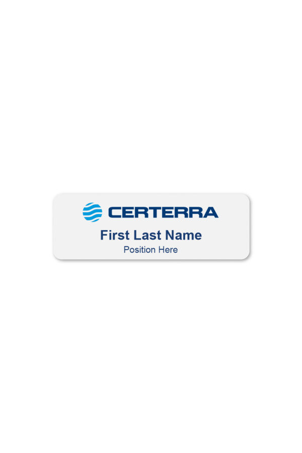 Name Badge 1"x 3"