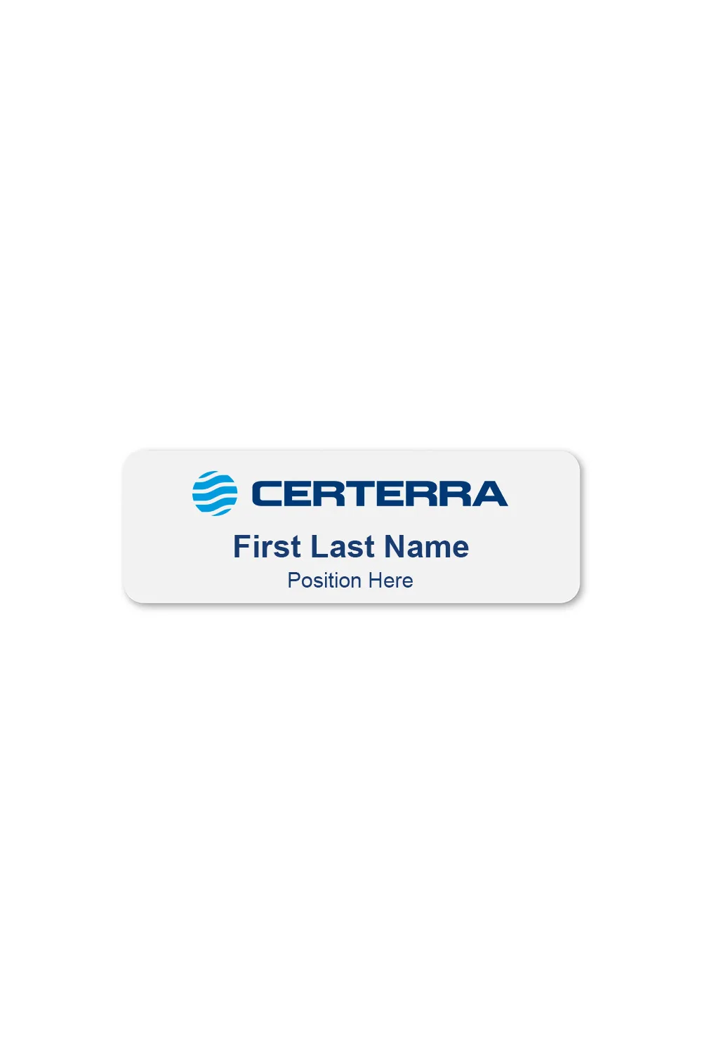 Name Badge 1"x 3"