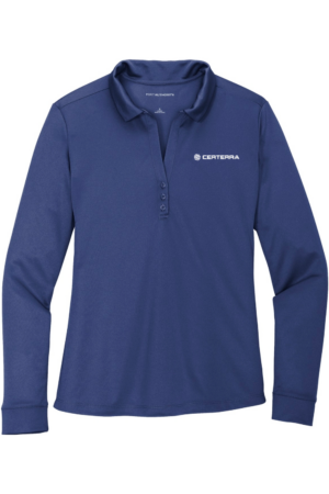 Women's Silk Touch Performance Long Sleeve Polo