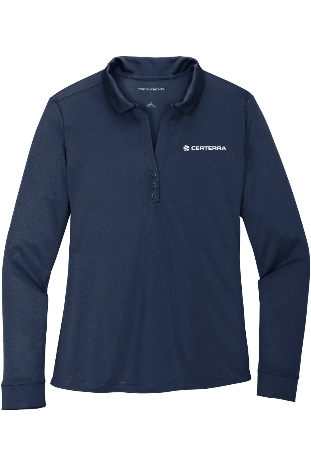 Alternative view of Women's Silk Touch Performance Long Sleeve Polo